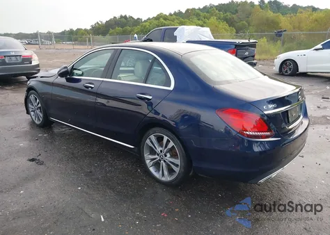 2019 Mercedes-Benz C 300 из США, поврежденный, VIN 55SWF8DB5KU288801